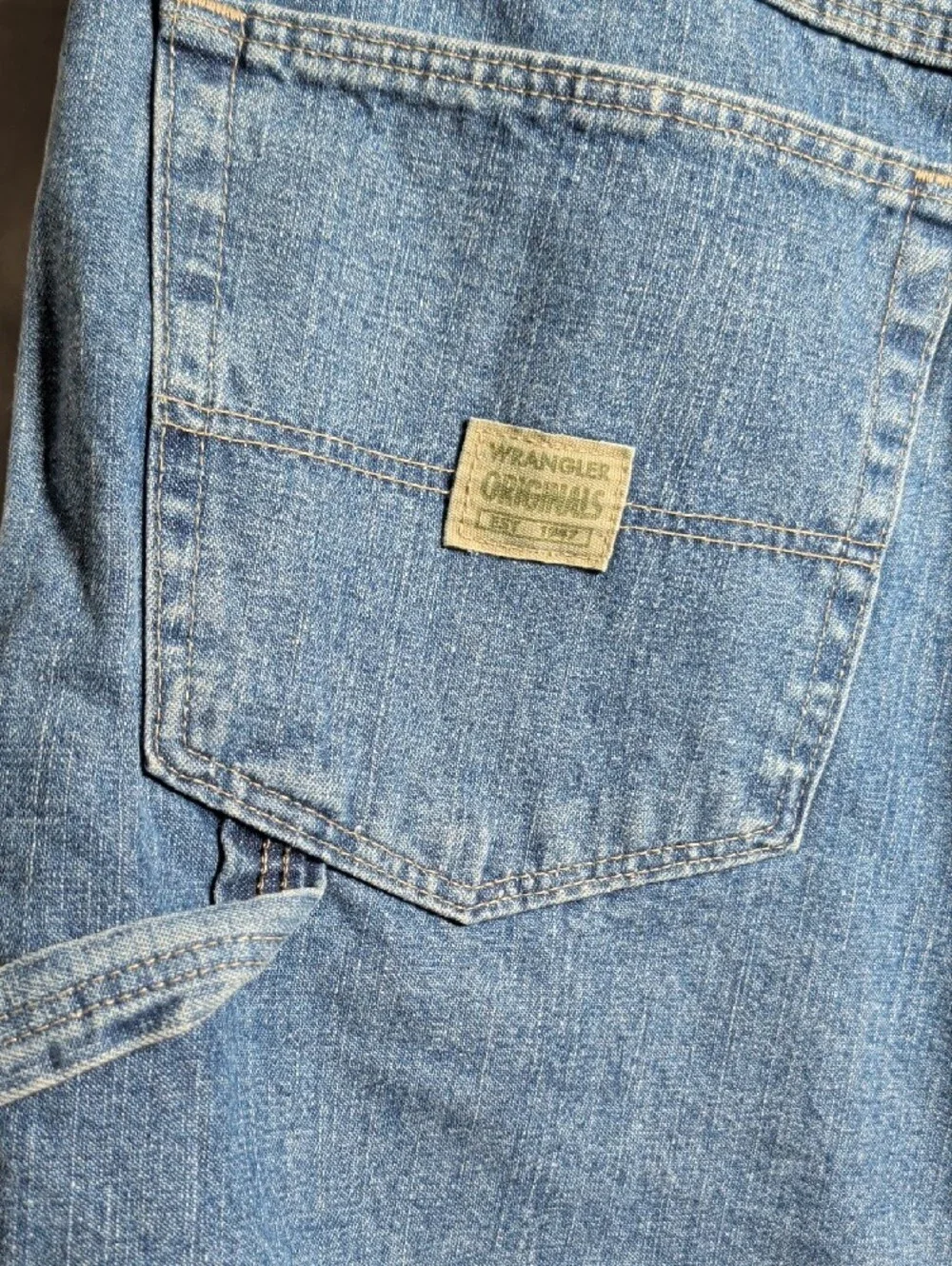 Men's Relaxed Fit Denim Jean Shorts - Light Blue Cargo Casual Every Day Wear 38